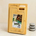 Bambu Kesme Tahtası Oval Kulplu