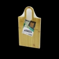 Bambu Kesme Tahtası Oval Kulplu 20x37 cm