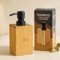 Bambu Sıvı Sabunluk (Siyah Pompa) 7 x 11.5 cm