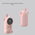 Bebek Telsizi LCD Ekran VOX İki Yönlü İletişim USB Şarj Hafif