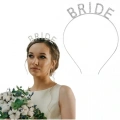 HERŞEYTREND Bekarlığa Veda Bride Tacı Gümüş Renk