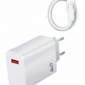 Beyaz Ultra Plus Hızlı Şarj Seti Şarj Adaptörü ve Kablosu 67W