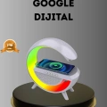 Bluetooth 5.0 Hoparlör – Kablosuz Şarj, RGB Gece Lambası ve FM Radyo