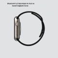 Bluetooth 5.2 Akıllı Saat Kablosuz Şarjlı Sesli Asistanlı 420 mAh Günlük Kullanım