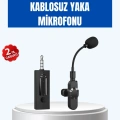 Bluetooth 5.2 Destekli Gürültü Önleyici Kablosuz Mikrofon