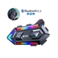 Bluetooth 5.3 Motosiklet Kask Intercom Gürültü Engelleyici Su Geçirmez Kulaklık