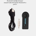 Bluetooth AUX Araç Kiti Eller Serbest Müzik Çalar Dahili Mikrofonlu