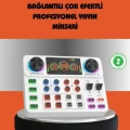 Bluetooth Bağlantılı Karaoke ve Yayın Ses Kontrol Ünitesi