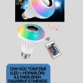 Bluetooth Bağlantılı RGB LED Ampul – Şık ve Fonksiyonel