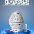 Bluetooth Hoparlör Dinozor Yumurtası Gece Masa Lambası Projektör