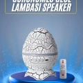 Bluetooth Hoparlör Dinozor Yumurtası Gece Masa Lambası Projektör