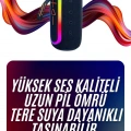 Bluetooth Hoparlör Uzun Pil Ömrü Taşınabilir Yüksek Ses Kaliteli Yeni Nesil