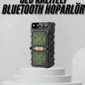 Bluetooth Hoparlör Yüksek Ses Kaliteli Büyük Boy Çift Çıkışlı Ses Bombası