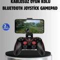 Bluetooth Kablosuz Gamepad TV PC Telefon Uyumluluğu Kolay Bağlantılı