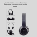 Bluetooth Kablosuz Kulaklık – Extra Bass, TF Kart, Mikrofonlu, Ayarlanabilir Ergonomik Tasarım