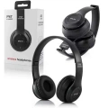 Bluetooth Kablosuz Kulaklık Siyah Wireless 5.0 Kulak Üstü Uzun Pil Ömrü