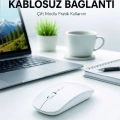 Bluetooth Kablosuz Wireless Mouse Şarjlı Sessiz Ergonomik 5000 Dpı Fare