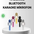 Bluetooth Karaoke Mikrofon – Yüksek Ses Kalitesi, Yankı Efektli, Uzun Ömürlü Pil
