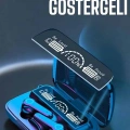 Bluetooth Kulaklık Dijital Göstergeli Kablosuz Uzun Pil Ömrü