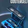 Bluetooth Kulaklık Dijital Göstergeli Kablosuz Uzun Pil Ömrü