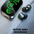 Bluetooth Kulaklık Mikrofonlu Dokunmatik Kontrol ANC Özelliği