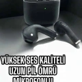 Bluetooth Kulaklık Yeni Nesil Pro Sensörlü Mikrofon Çağrı Cevaplama
