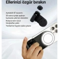 Bluetooth Manyetik Telefon Yapıştırma Kavrama Halka Dolgu Işığı İle Magsafe Selfie Klips