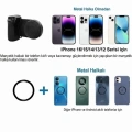 Bluetooth Manyetik Telefon Yapıştırma Kavrama Halka Dolgu Işığı İle Magsafe Selfie Klips