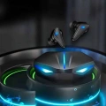 Bluetooth Oyuncu Kulaklığı Led Işıklı Kablosuz ANC Özelliği