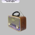 Bluetooth Özellikli Nostalji Radyo 3 Bant FM AM SW