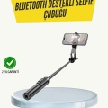 Bluetooth Selfie Çubuğu –  Katlanabilir, Uzaktan Kumandalı