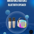 Bluetooth, USB ve AUX Girişli Çok Fonksiyonlu Karaoke Hoparlör