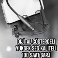 Boyun Bantlı Bluetooth Kulaklık Yüksek Ses Kaliteli 100 Saat Kulaklık
