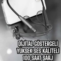 Boyun Bantlı Bluetooth Kulaklık Yüksek Ses Kaliteli 100 Saat Kulaklık