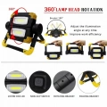 Br S100 30w Cob Led Usb Projektör El Feneri