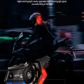 Bt57 Motosiklet Kask Kulaklık Intercom Işıklı Motorsiklet Interkom