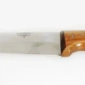 Bursa Kalın Küt Kasap Bıçağı No:4, 20 Cm - Ahşap Sap