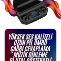 Çağrı Cevaplayabilen Akıllı Saat 5.2 Bluetooth Bağlantılı Gaming Kulaklık
