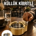 Çakmak Entegreli Küllük Yeniden Doldurulabilir Metal Gövde Yeni Nesil