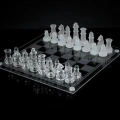 Cam Satranç Takımı 25*25cm
