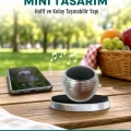 Cep Boy Bluetooth Hoparlör Güçlü Ses Çıkışı TWS Destekli Yeni Nesil