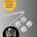Çevre Dostu Metal Buz Küpü ve Kullanışlı Klips Seti Yeni Nesil