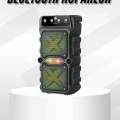Çift Çıkışlı Güçlü Bataryalı Kablosuz Yüksek Ses Kaliteli Bluetooth Hoparlör