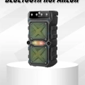 Çift Çıkışlı Güçlü Bataryalı Kablosuz Yüksek Ses Kaliteli Bluetooth Hoparlör