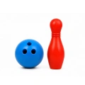 Çocuk Bowling Seti Renkli Top ve 6 Kuka İçeren Eğitici Oyun
