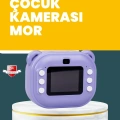 Çocuklar İçin Şipşak Baskı Kamera – 18 Efektli, Oyun ve Müzik Özellikli