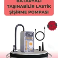 Çok Fonksiyonlu Araç, Bisiklet, Top Uyumlu Elektrikli Hava Pompası