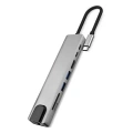 Çok Fonksiyonlu Type C Hub USB HDMI Ethernet Kart Okuyucu