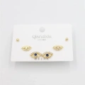 Çoklu Set Küpe - Altın