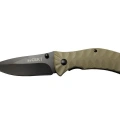 Crkt İncendor 2078 Gri Kamp Çakı 17,5cm - Manuel, Plastik Sap, Kemerlikli
